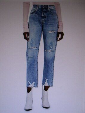 FRAME Le Original Distressed Jeans